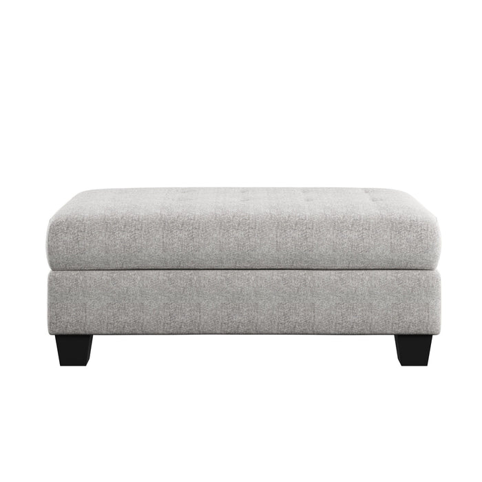 Myles - Storage Ottoman - Overcast