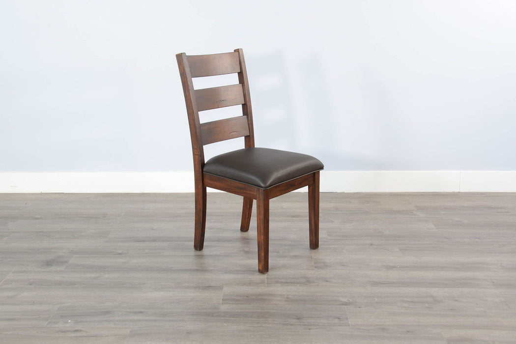 Tuscany - Ladderback Chair, New-Cushion Seat (Set of 2) - Vintage Mocha