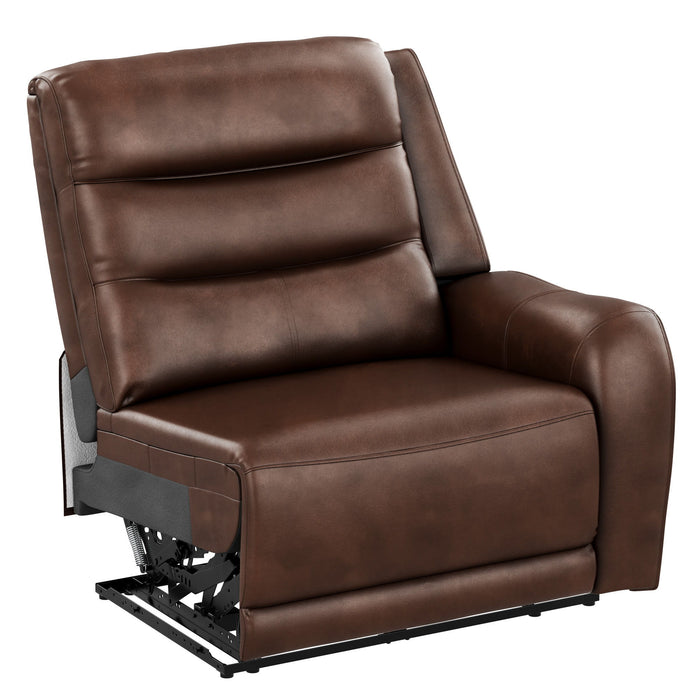 Duluth - Dual Power RSF Recliner - Porter Brown
