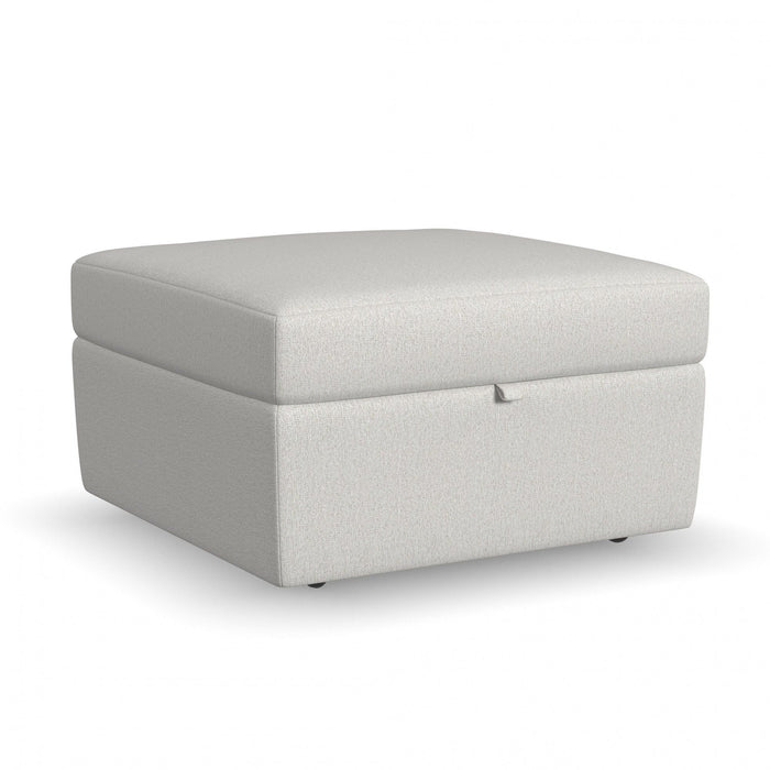 Flex - Square Storage Ottoman - Fabric