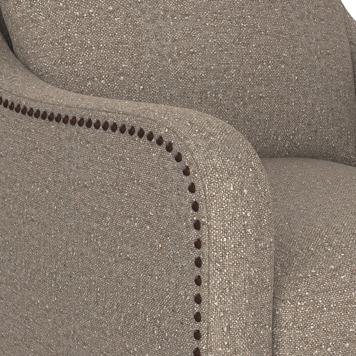 Anna - Swivel Chair - Taupe Canyon