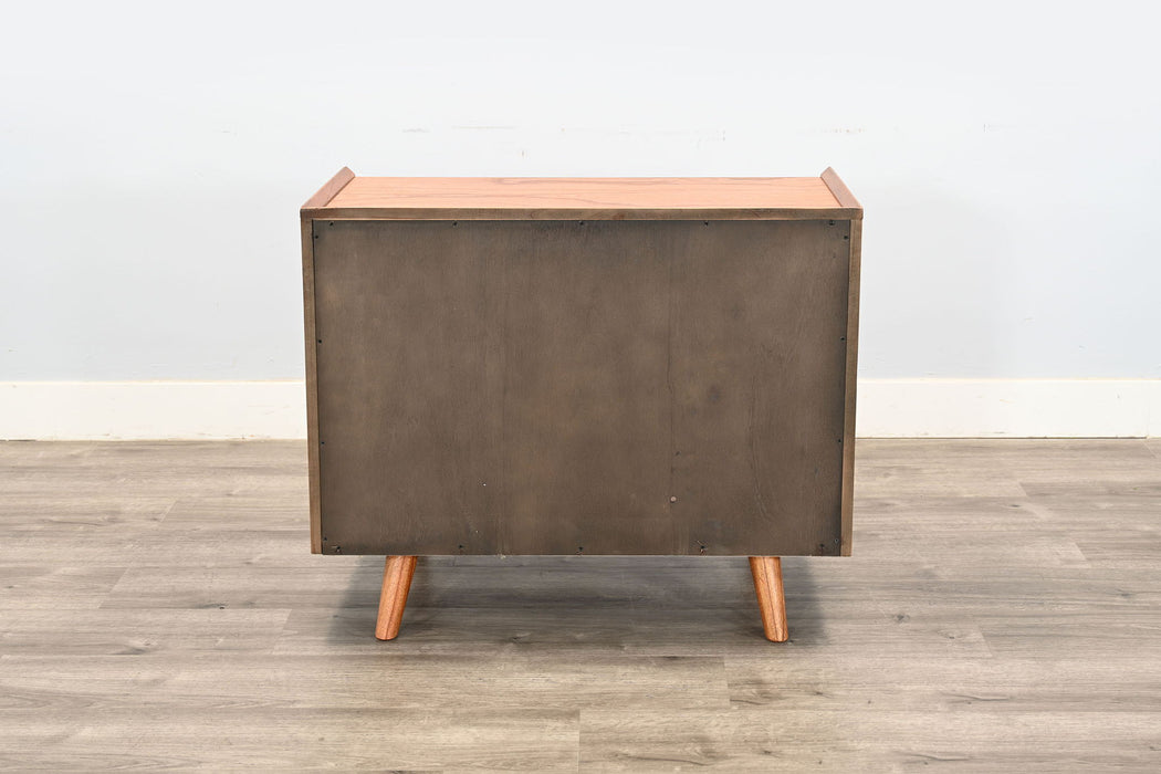 American Modern - Lateral File Cabinet - Cinnamon