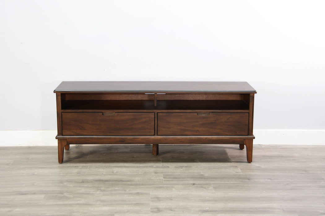 3660Cb - Modern TV Stand With Storage Drawers - Coffee Bean