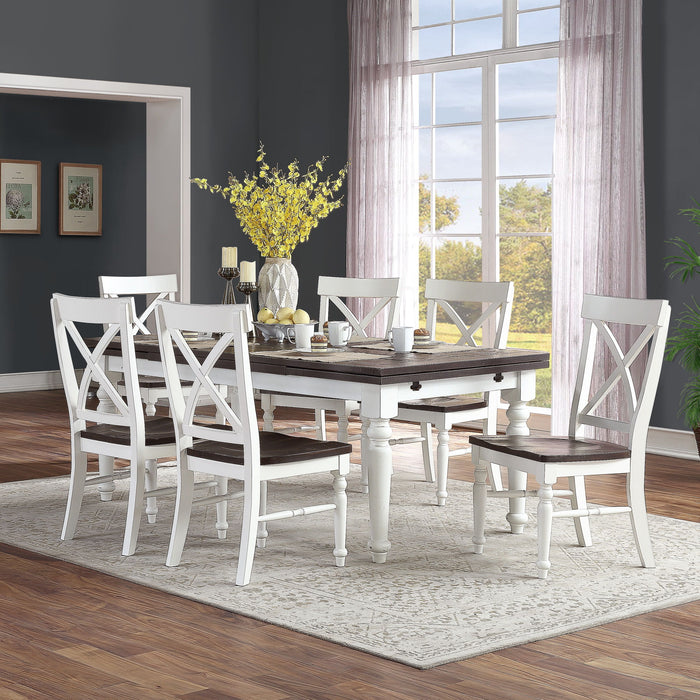 Mountain Retreat - Dining Chair - Dark Mocha & Antique White