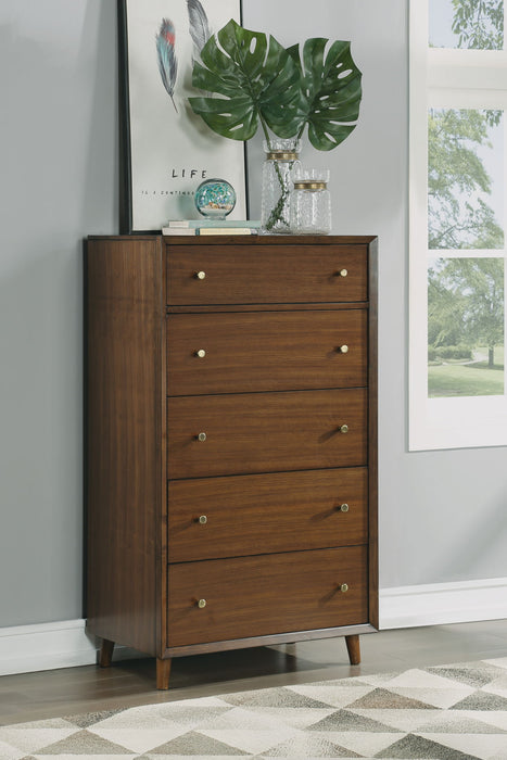 Ludwig - Drawer Chest - Dark Brown