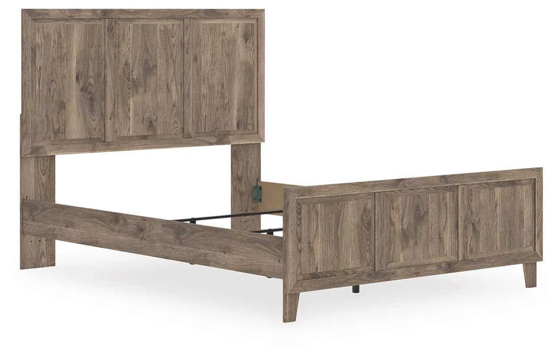 Rusticott - Panel Bed