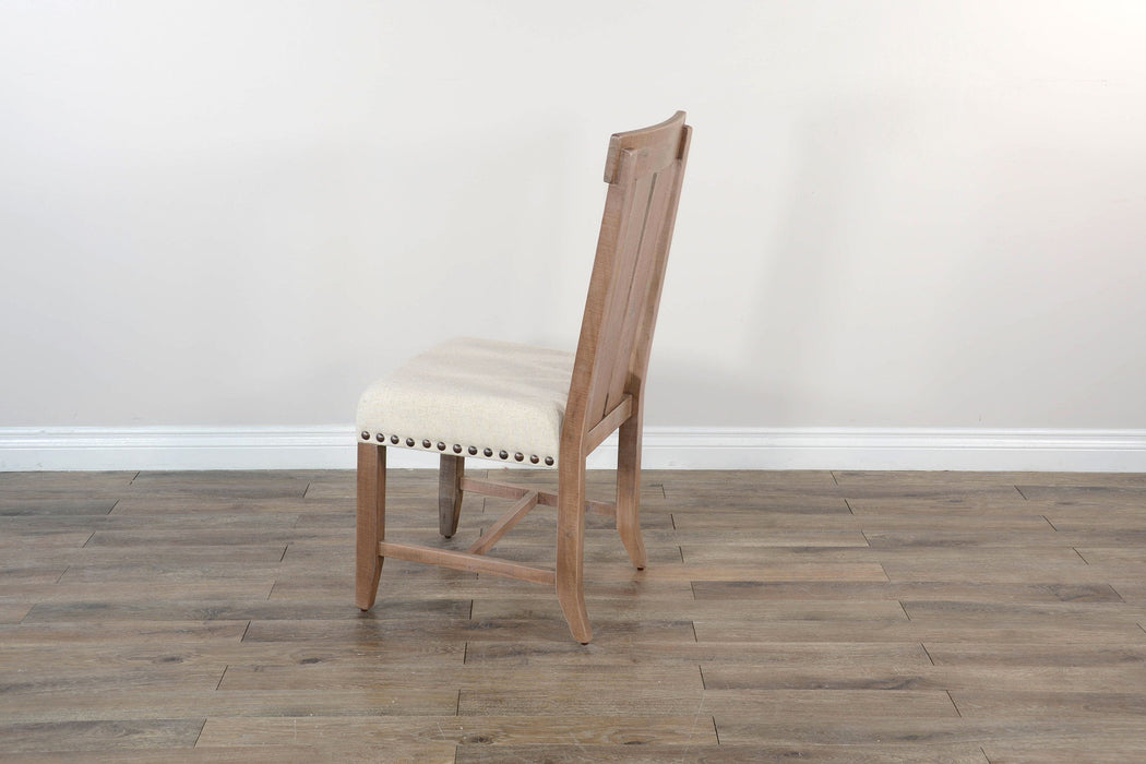 Vivian - Double Slat Back Chair (Set of 2) - Desert Rock