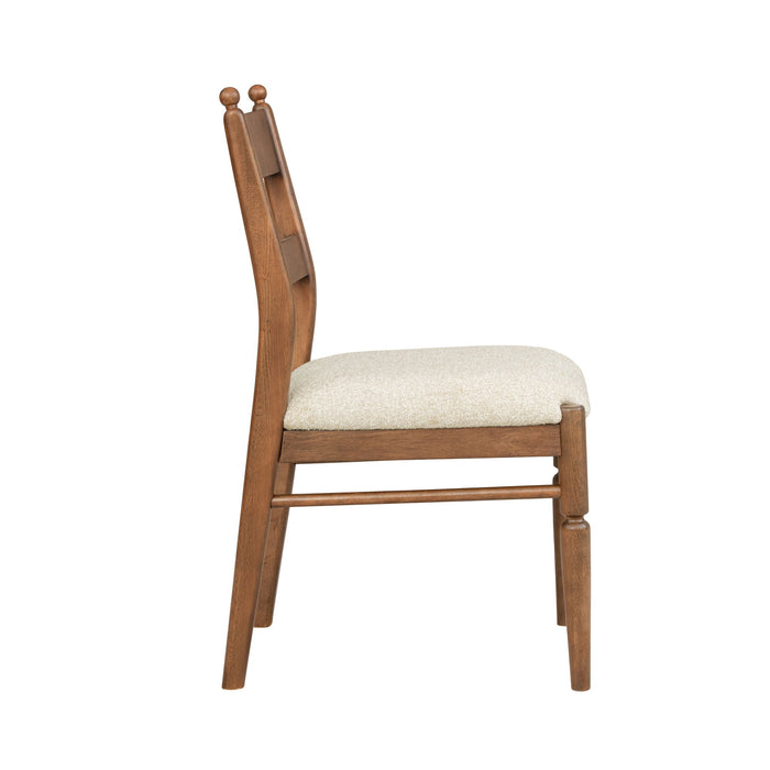 Azalea - Upholstered Dining Chair (Set of 2) - Walnut
