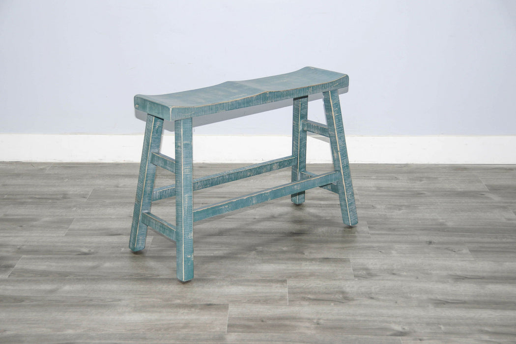 Marina - Bench With Wood Seat