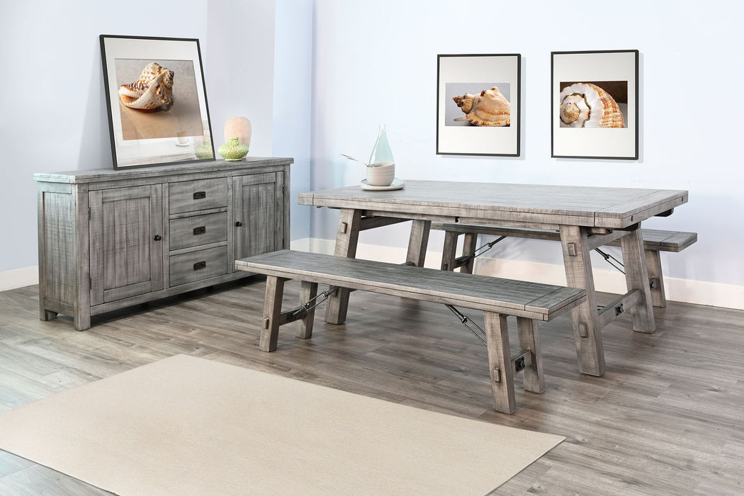 Alpine - Extension Table With Turnbuckle - Gray