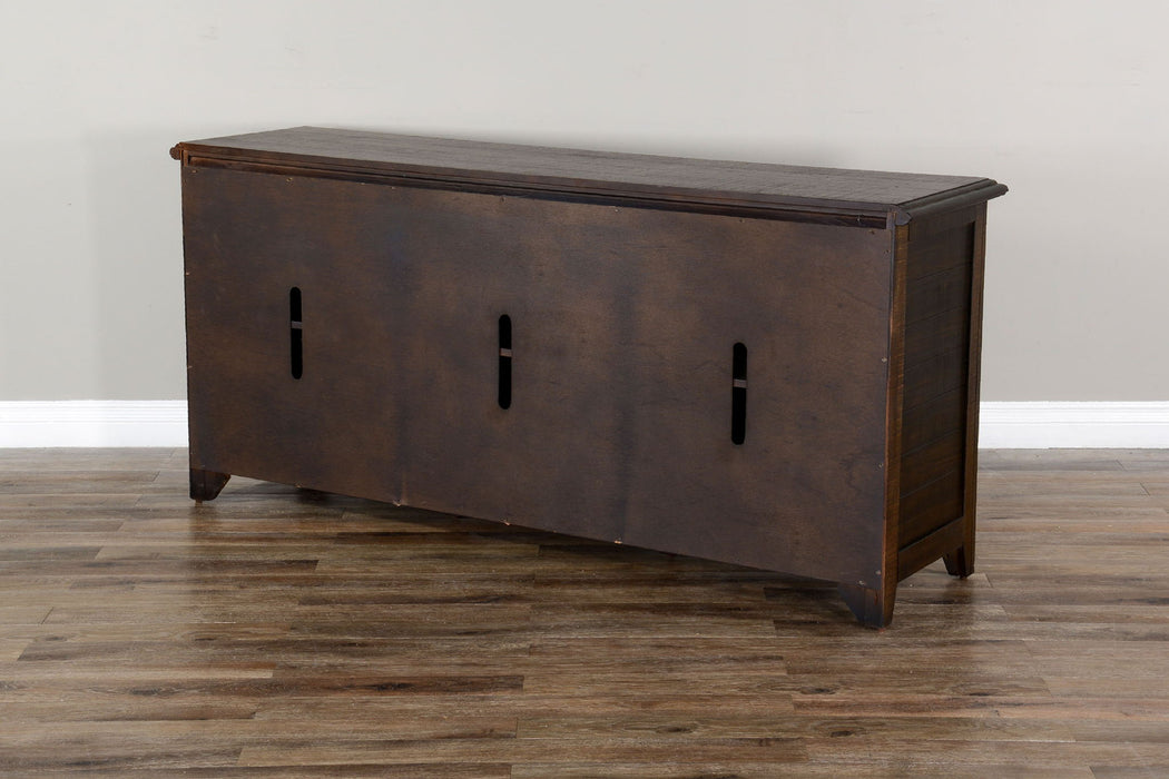 Homestead - 70" TV Console - Tobacco Leaf