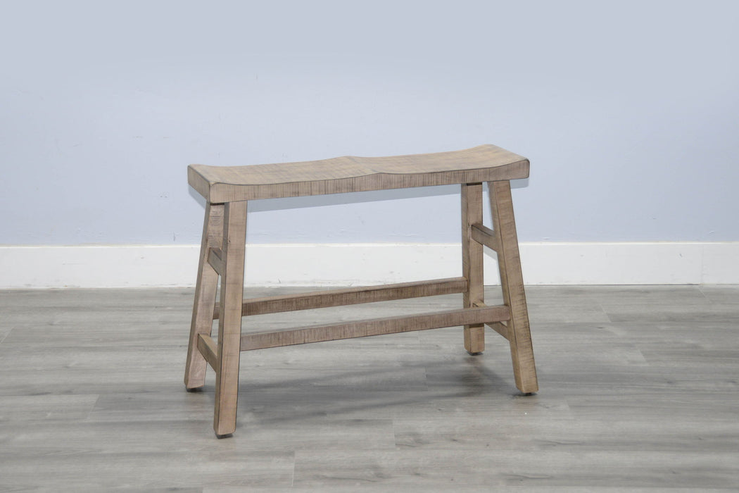 Marina - Bench With Wood Seat