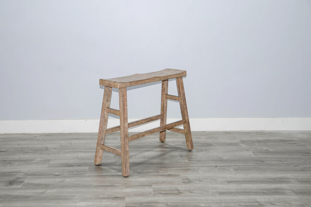 Marina - Bench With Wood Seat