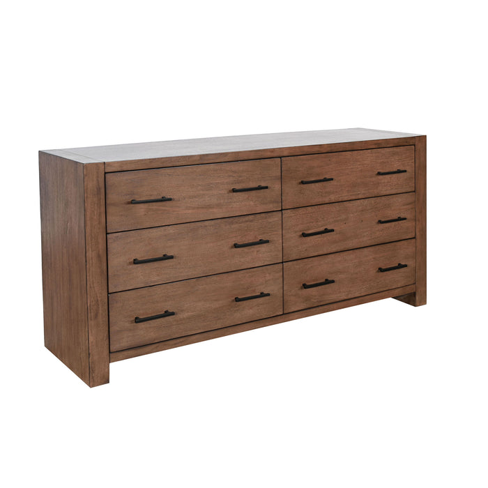 6-Drawer Dresser - Buckskin