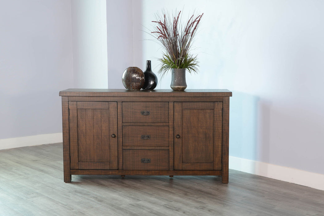 Homestead - Dining Wood Buffet - Tobacco Leaf