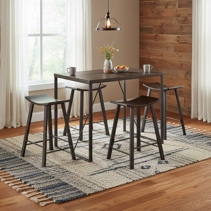 Homestead - Counter Height Table - Tobacco Leaf