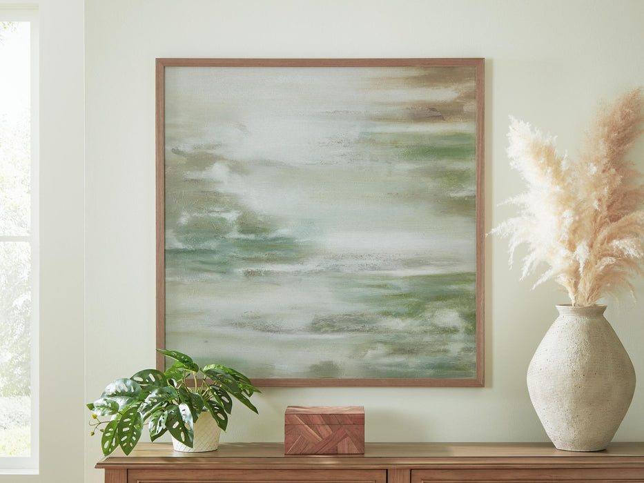 Daybourne - Wall Art - Green / Brown / White