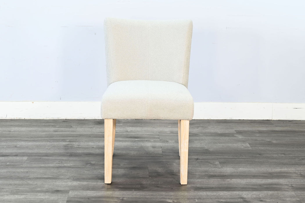 Amora - Contemporary Upholstered Dining Chair (Set of 2) - Bergen Oak