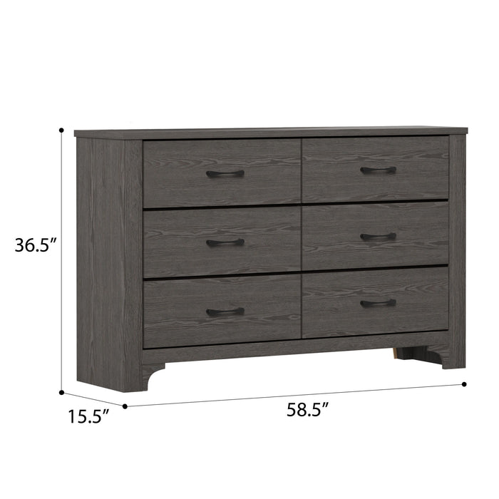 Thompson - Dresser - Stone Brown
