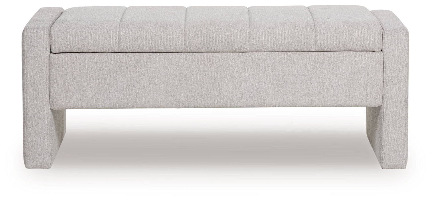 Akselman - Storage Bench - Gray