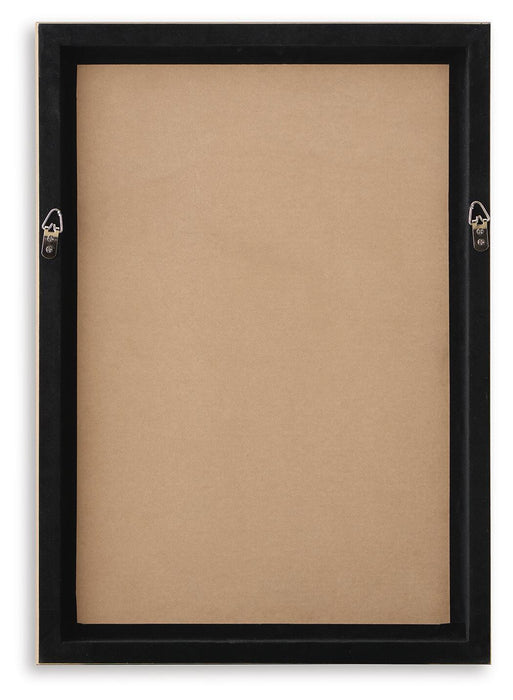 Jebkins - Wall Art - Black / Walnut