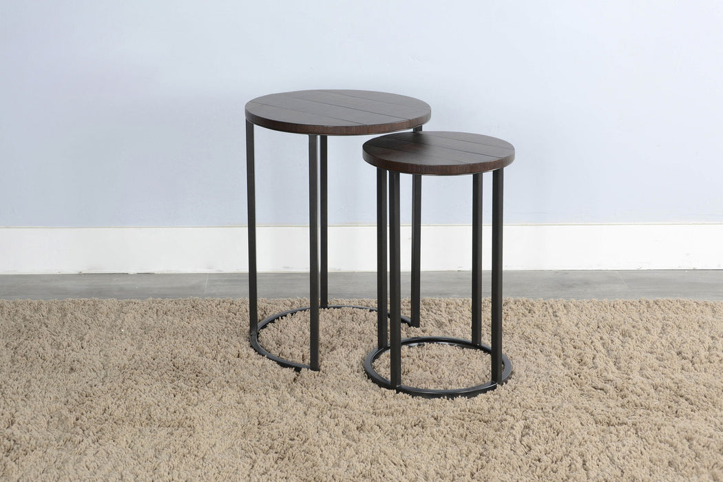 Homestead - Nesting Table Set - Dark Brown
