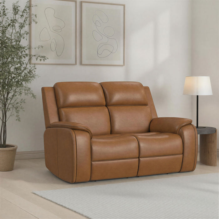 Ziggy - Power Reclining Loveseat With Power Headrest, Lumbar, Heat & Massage