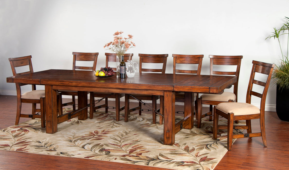 Tuscany - Dining Table With Extensions - Vintage Mocha