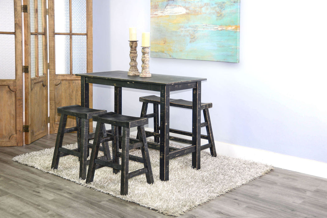 Marina - Stool With Wood Seat (Set of 2)