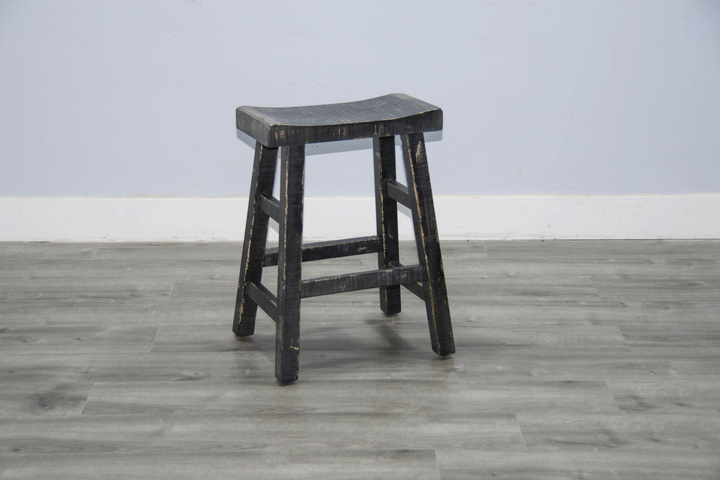 Marina - Stool With Wood Seat (Set of 2)