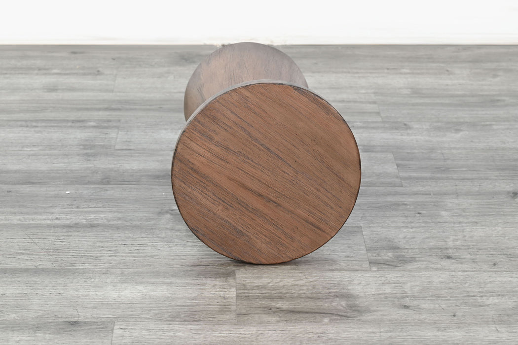 Felicity - Modern Solid Wood Pedestal Side Table
