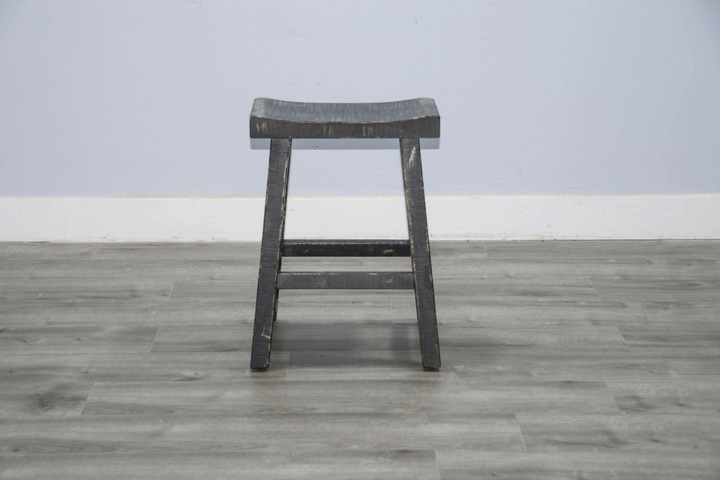 Marina - Stool With Wood Seat (Set of 2)