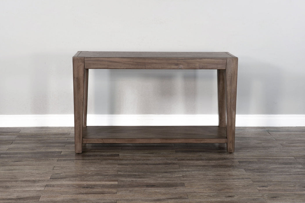 Doe Valley - Mahogany Wood Coffee Table With Casters