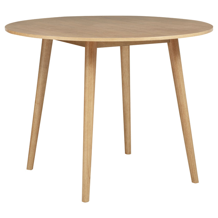 Andrews 5-piece Round Counter Height Dining Set Light Ash