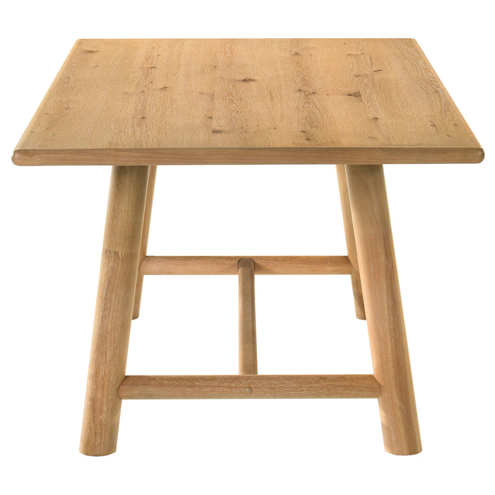 Duncan 71-inch Rectangular Wood Dining Room Table Washed Oak