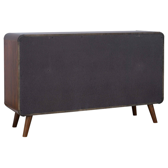 Robyn 5-piece California King Bedroom Set Dark Walnut