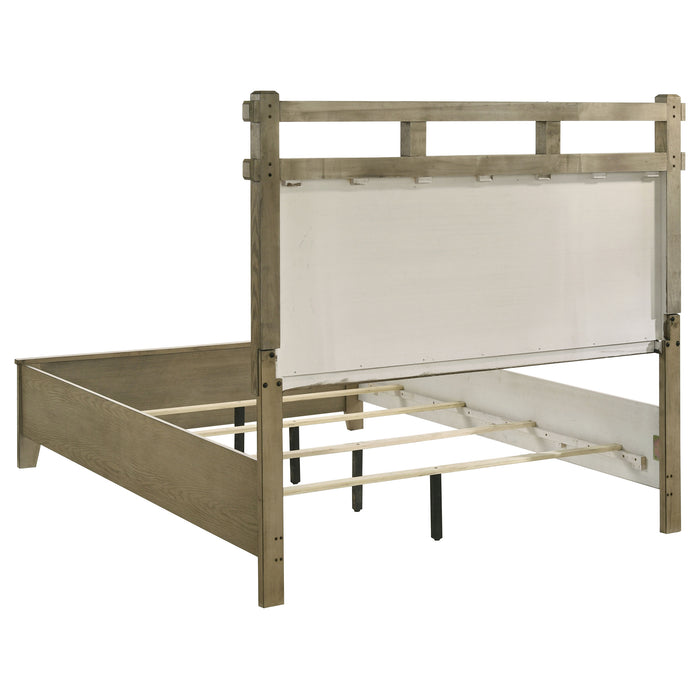 Hazlewood 4-piece Queen Bedroom Set Vineyard Oak