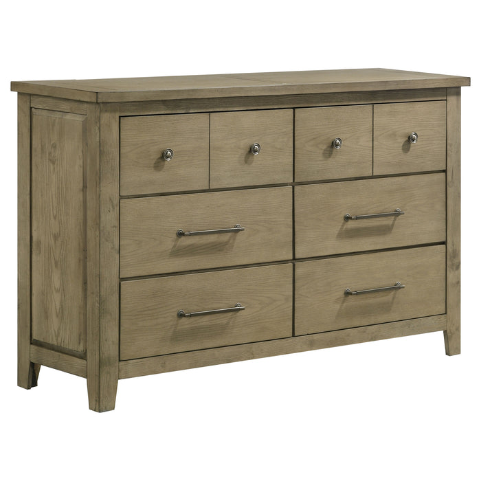 Hazlewood 4-piece Queen Bedroom Set Vineyard Oak