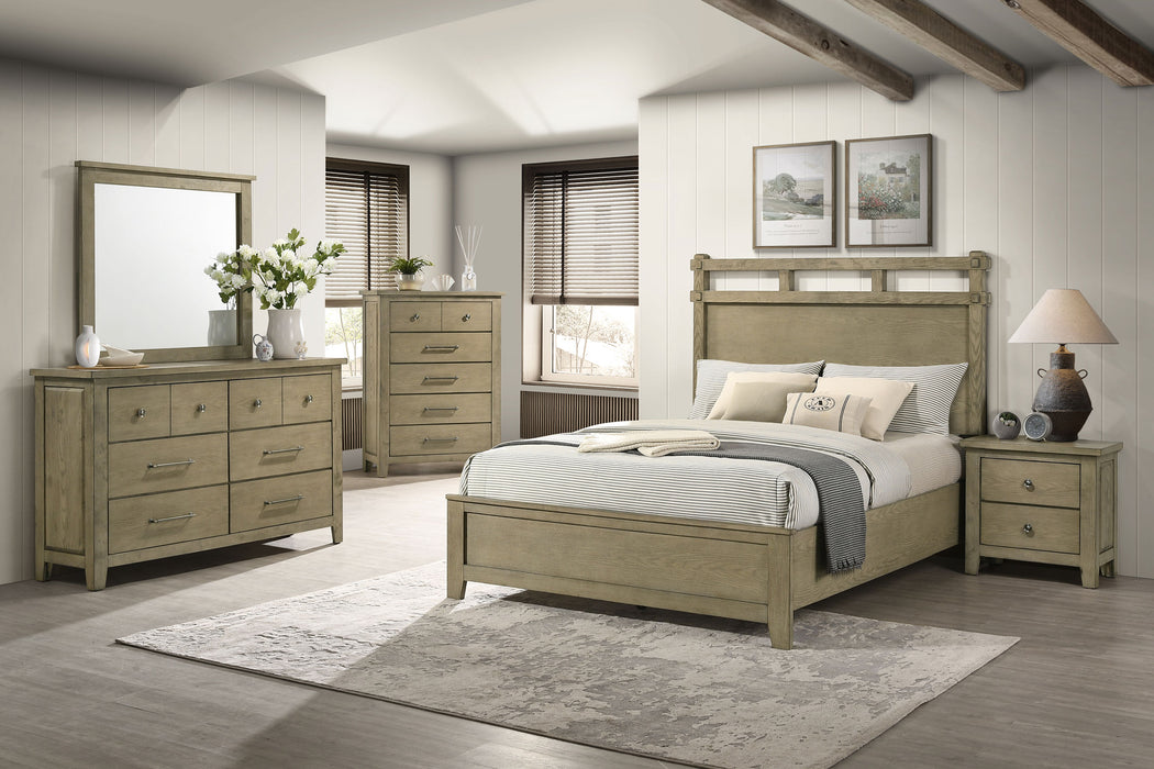 Hazlewood 2-drawer Nightstand Bedside Table Vineyard Oak