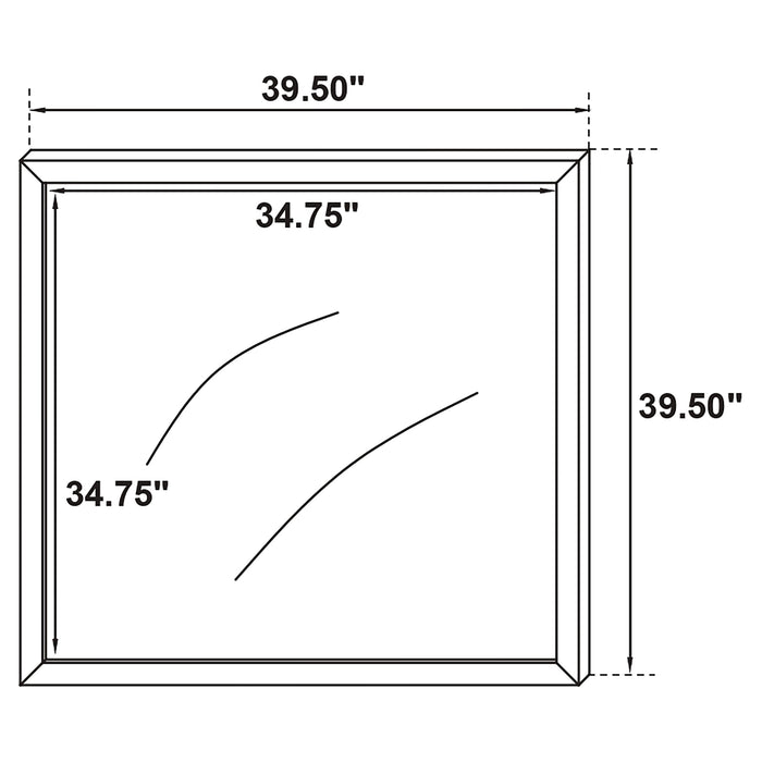 Marceline 4-piece Twin Bedroom Set Black