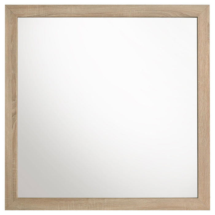 Arielle Dresser Mirror Light Oak