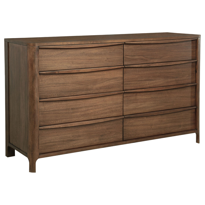 Maderia 5-piece Queen Bedroom Set Walnut
