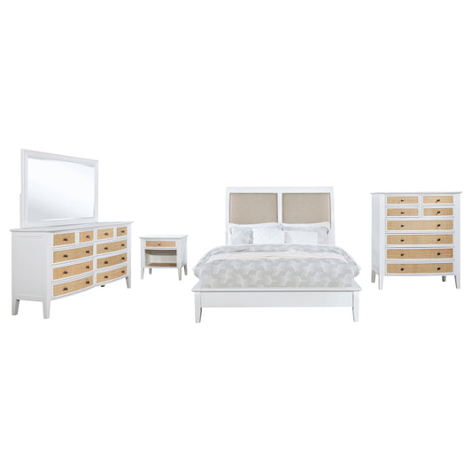 Bexhill 5-piece Queen Bedroom Set White