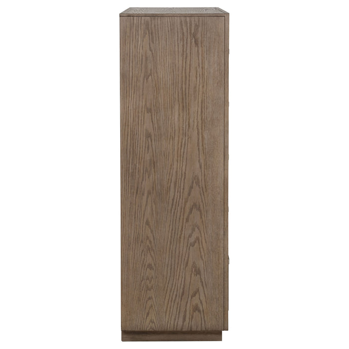 Kenora 5-drawer Bedroom Chest Barley Brown
