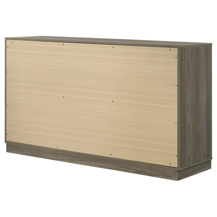 Fenwick 9-drawer Dresser Grey Oak