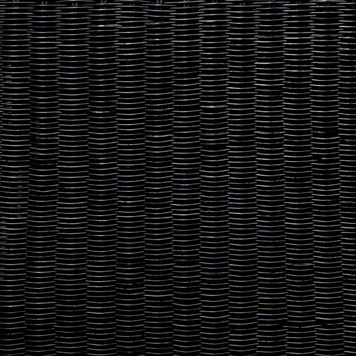 Cahya Woven Rattan Square Coffee Table Black