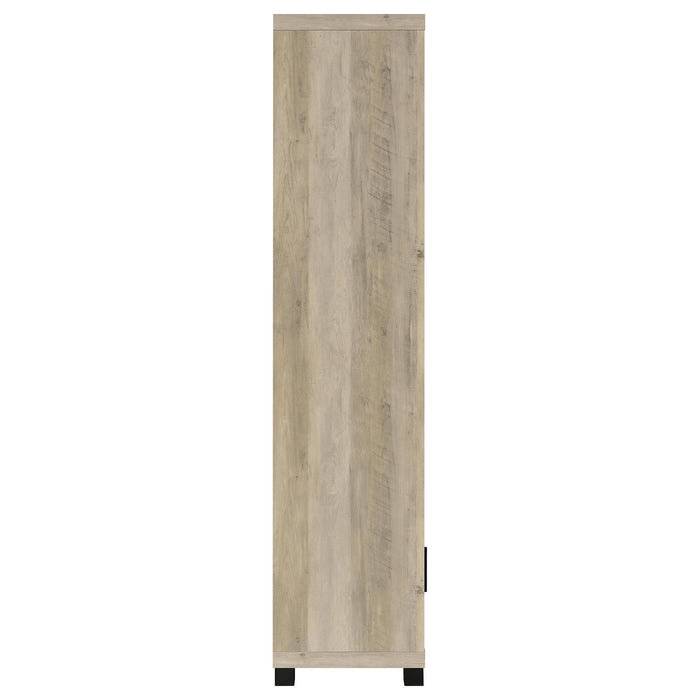 Sachin 3-piece 79-inch TV Entertainment Center Antique Pine