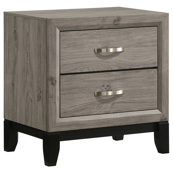 Valen Five-piece Eastern King Bedroom Set Light Taupe