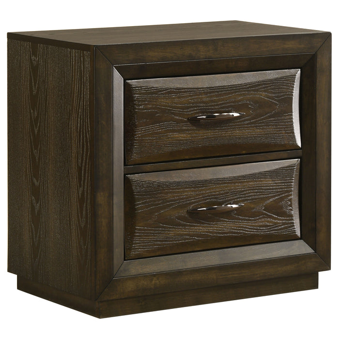 Atlas 5-piece Queen Bedroom Set Dark Oak