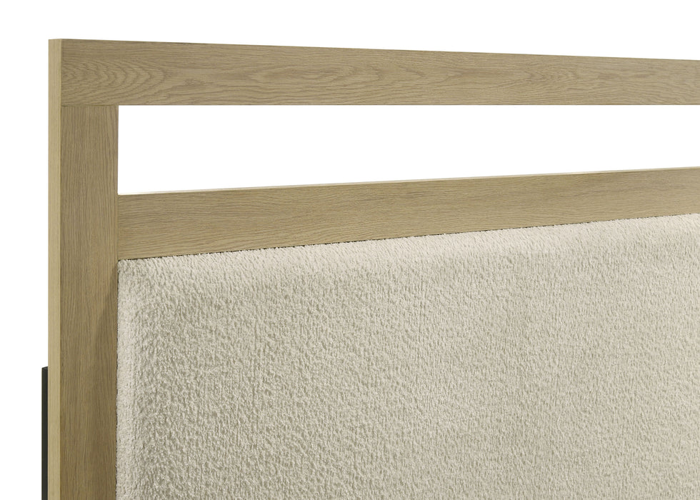 Hendricks 4-piece Queen Bedroom Set Light Oak
